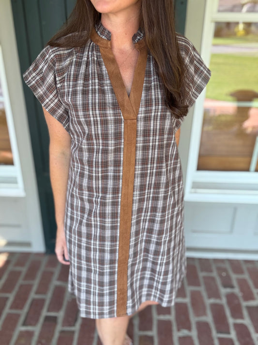 Fall Plaid Dress