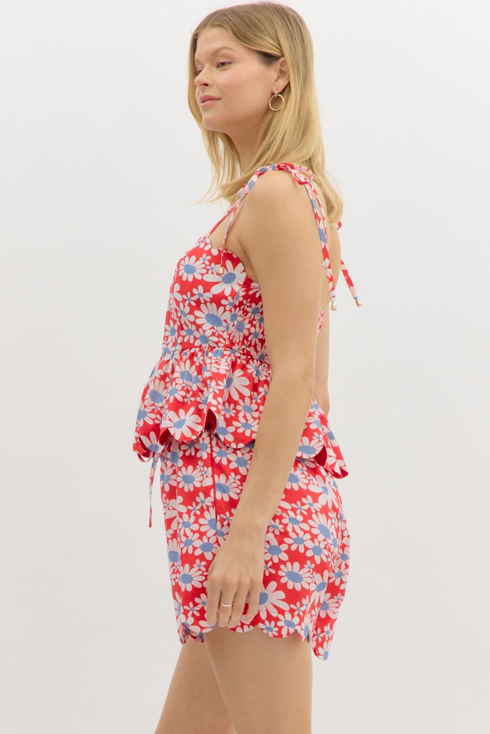 Red and Blue Daisy Set