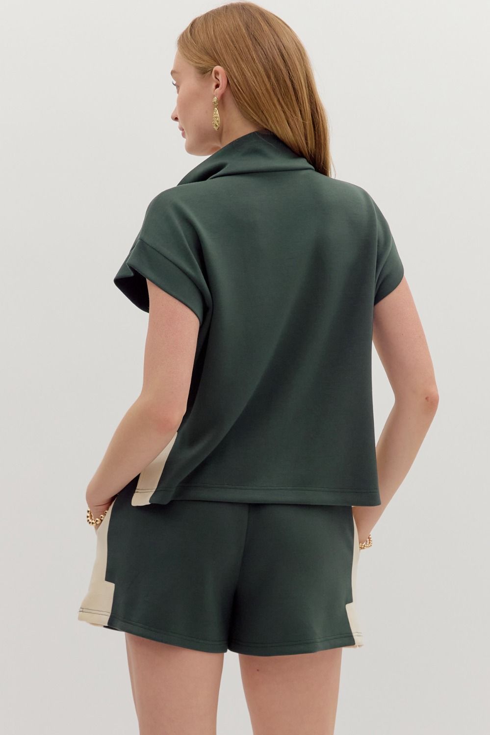 Hunter Green Inspired Short Set