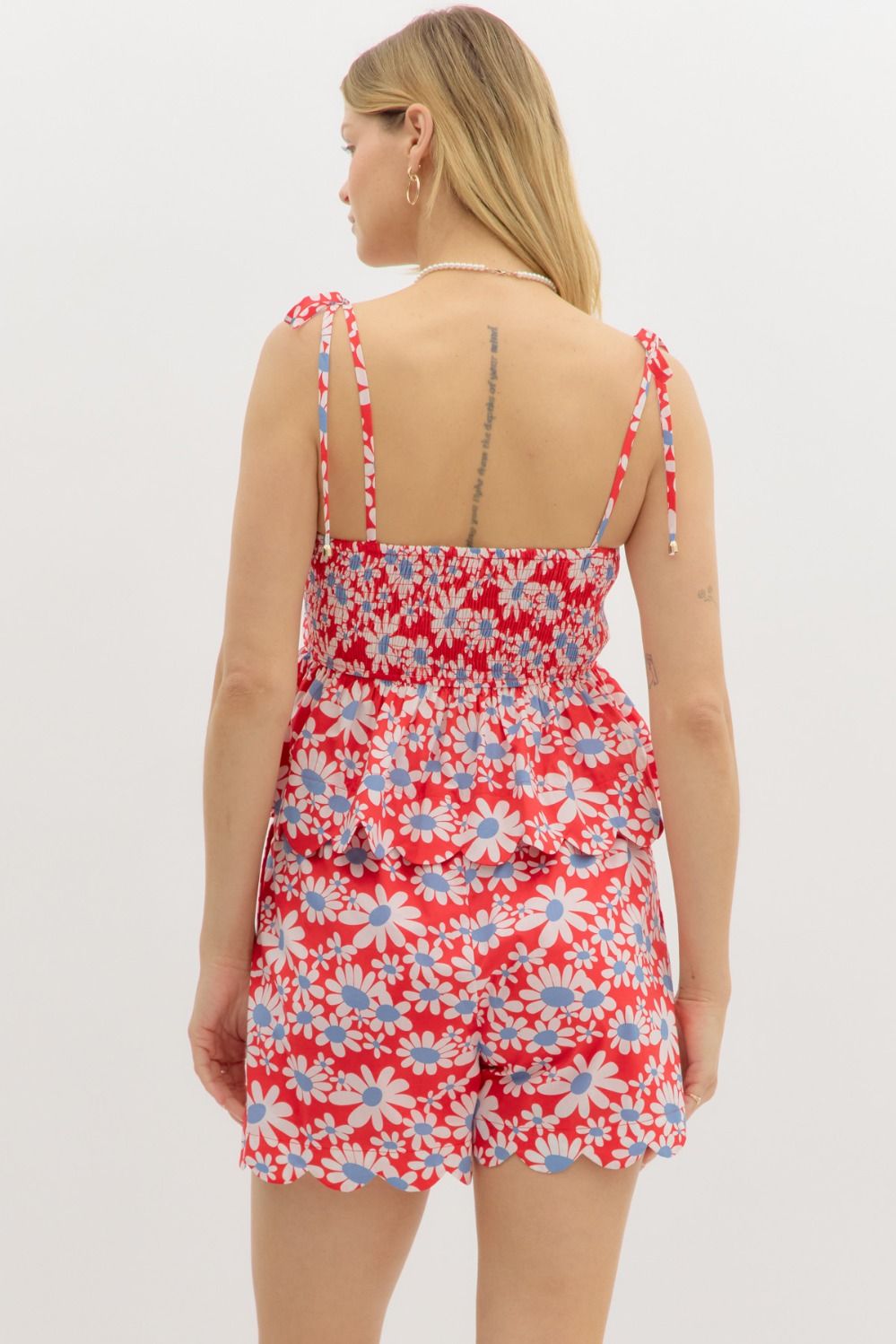 Red and Blue Daisy Set