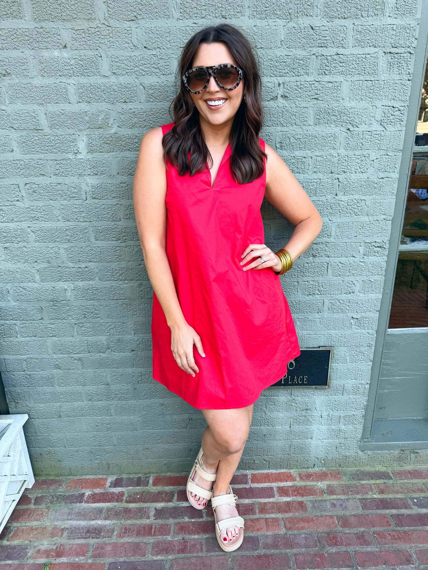 Lexya Collared Shift Dress