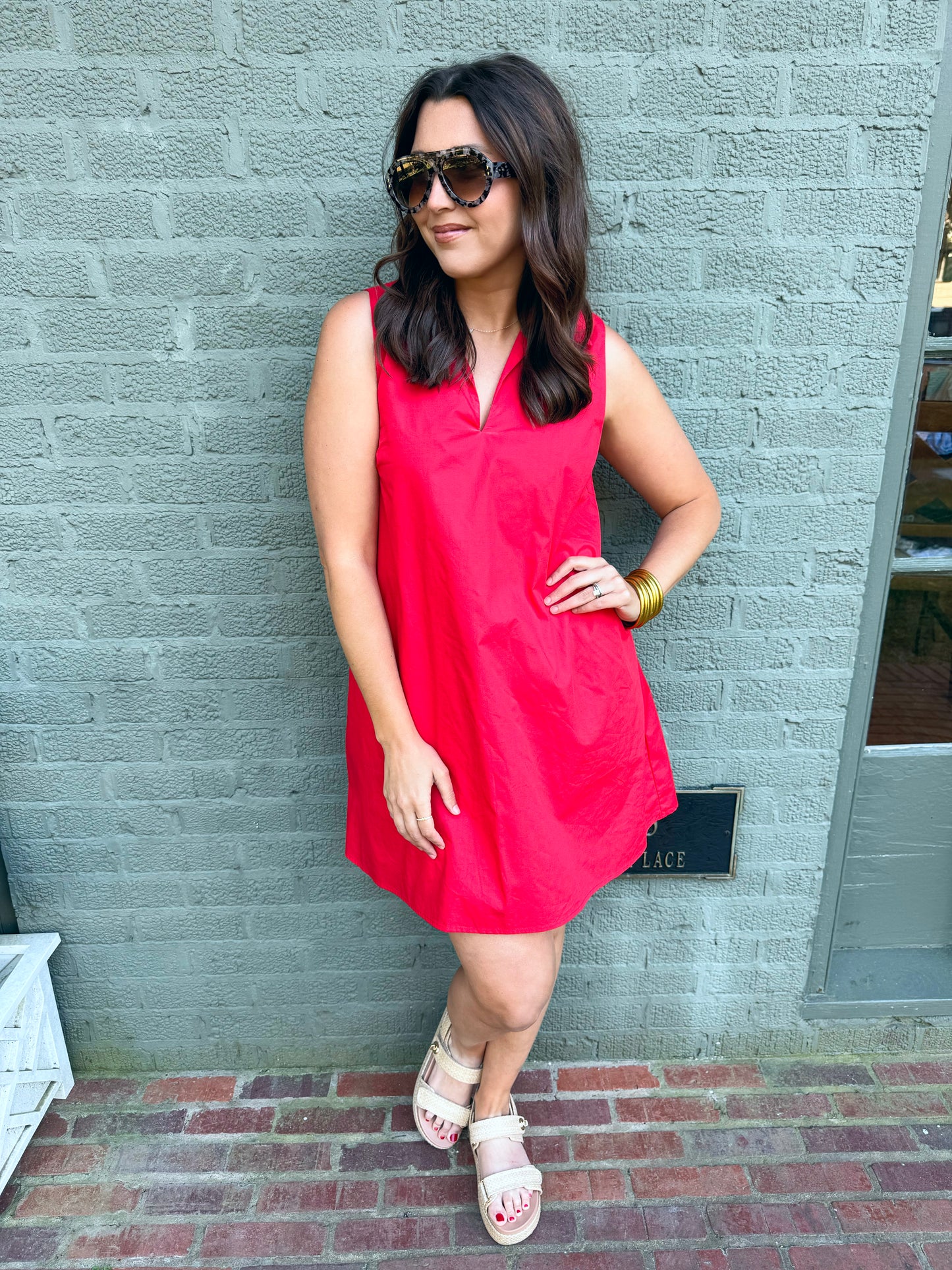 Lexya Collared Shift Dress