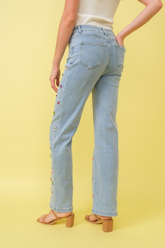 Rainbow Jewel Jeans