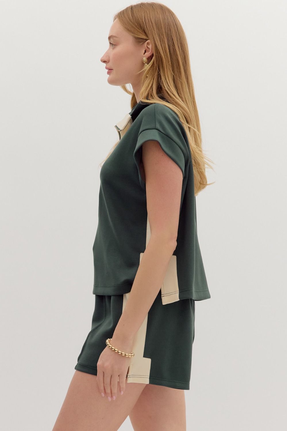 Hunter Green Inspired Short Set