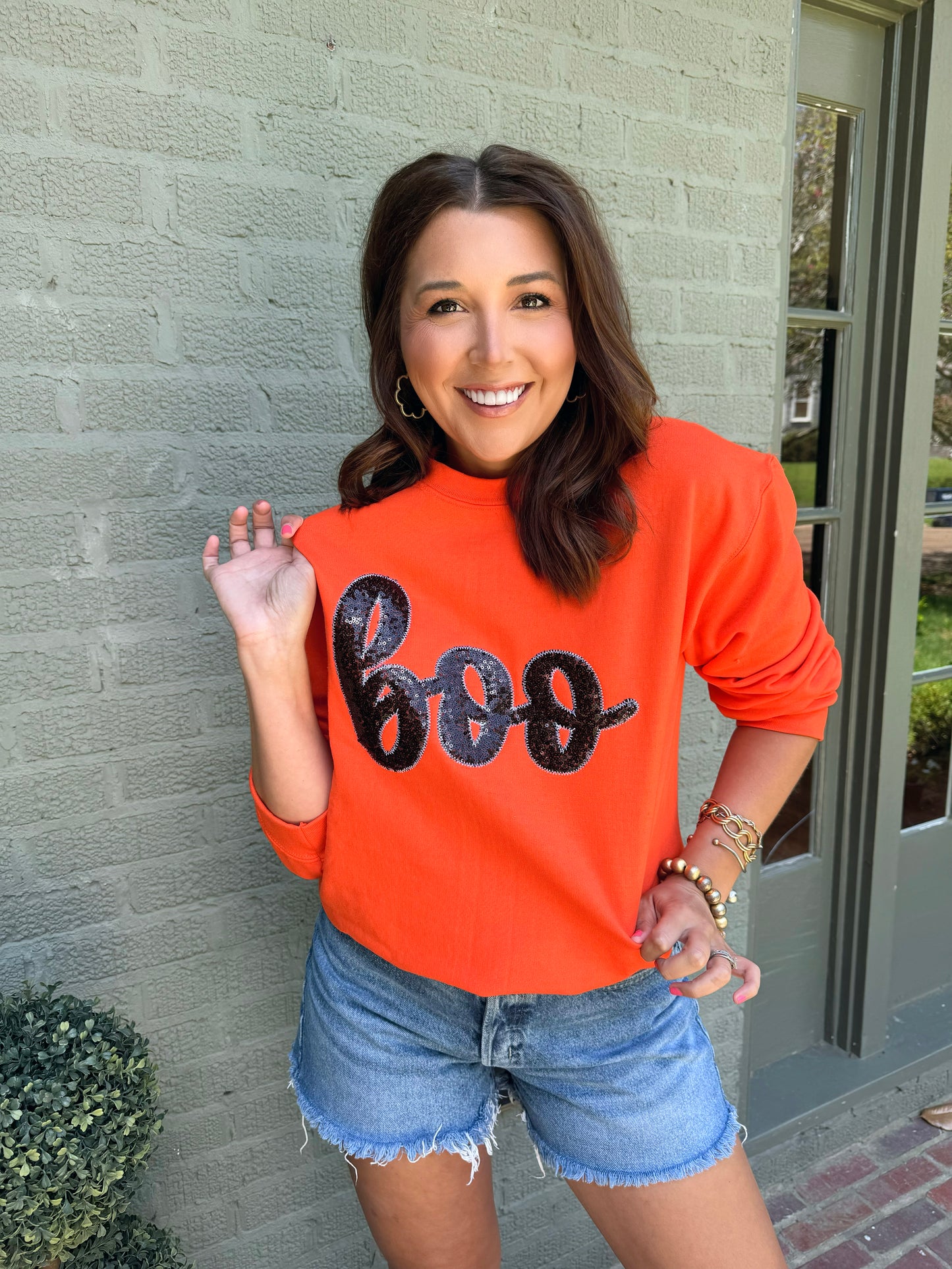 Boo Halloween Sweatshirt