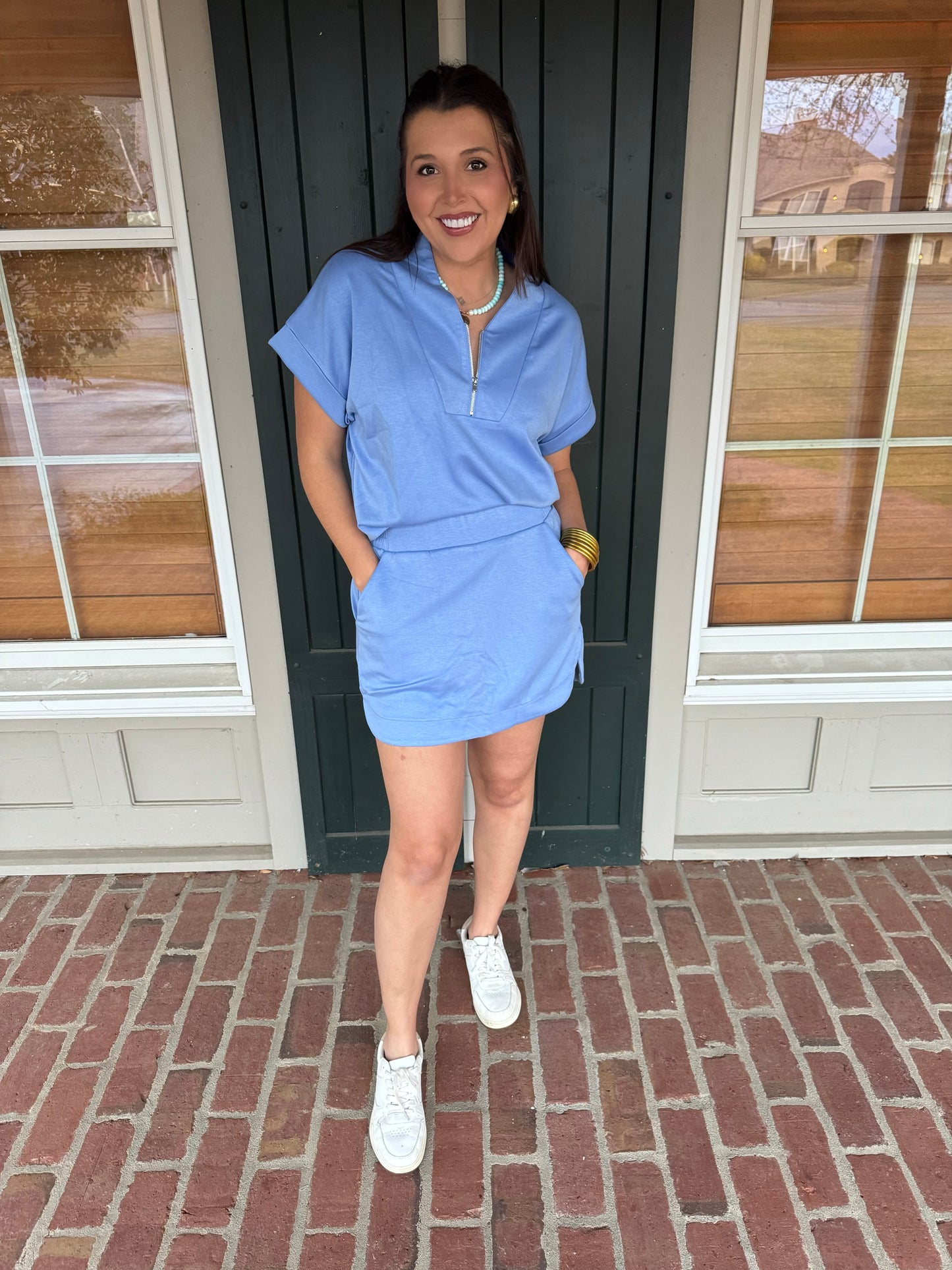 Periwinkle Skort Set