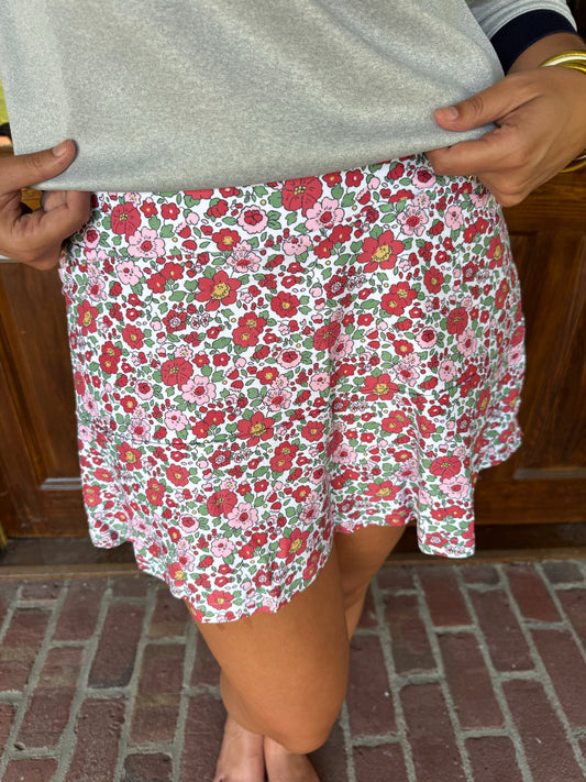 Smith and Quinn - Molly Skort - Cherry Veranda