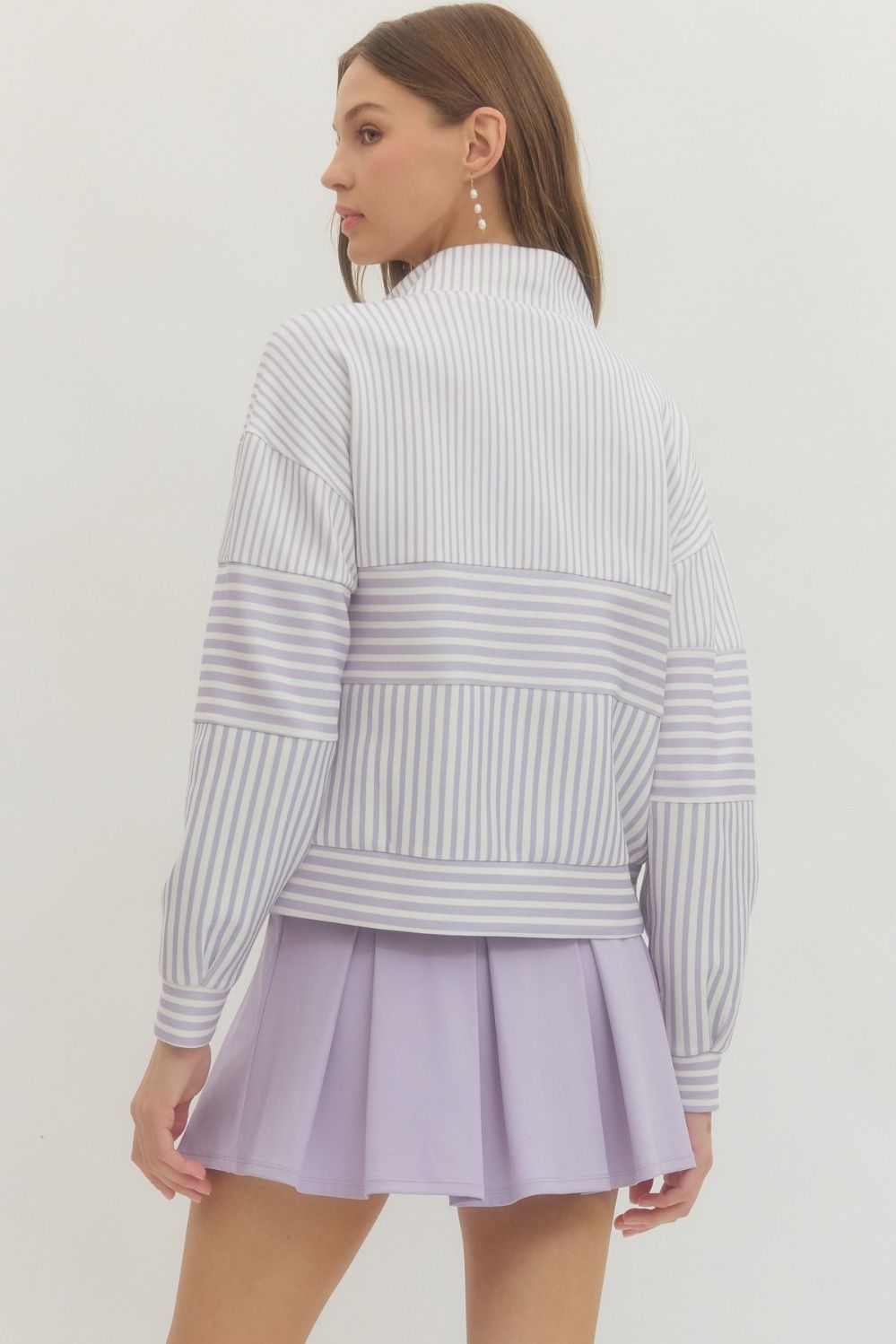 Lavender Pleated Skort